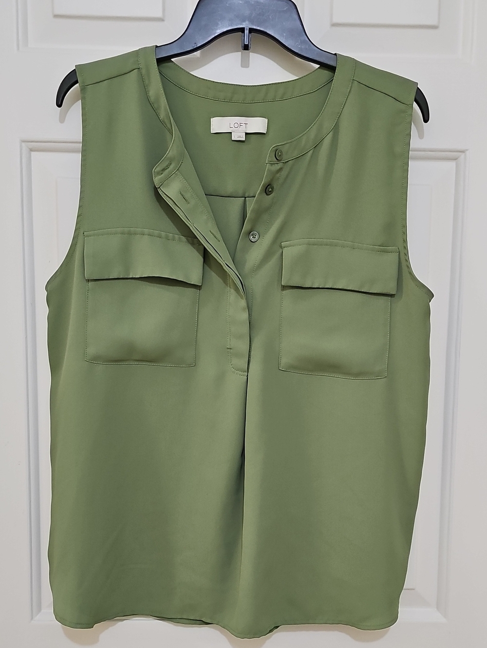 Loft Sleeveless Blouse - Size Large